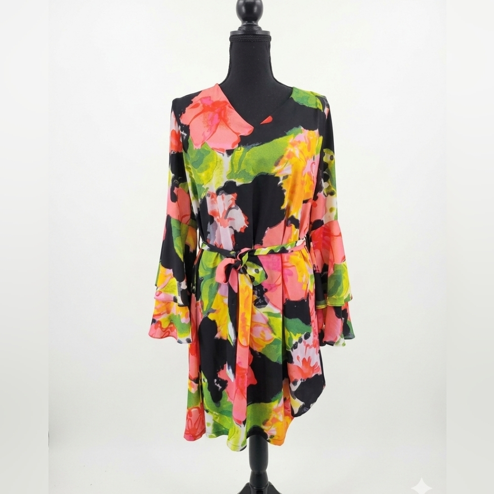 Floral Print Women's Dress